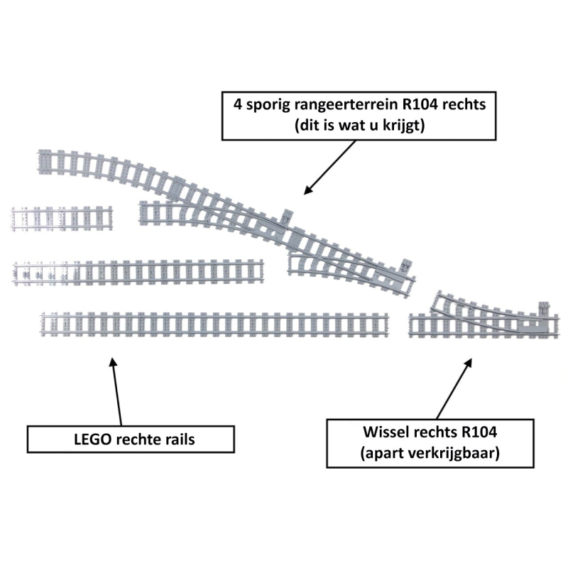 4 Sporig Rangeerterrein R104 Rechts